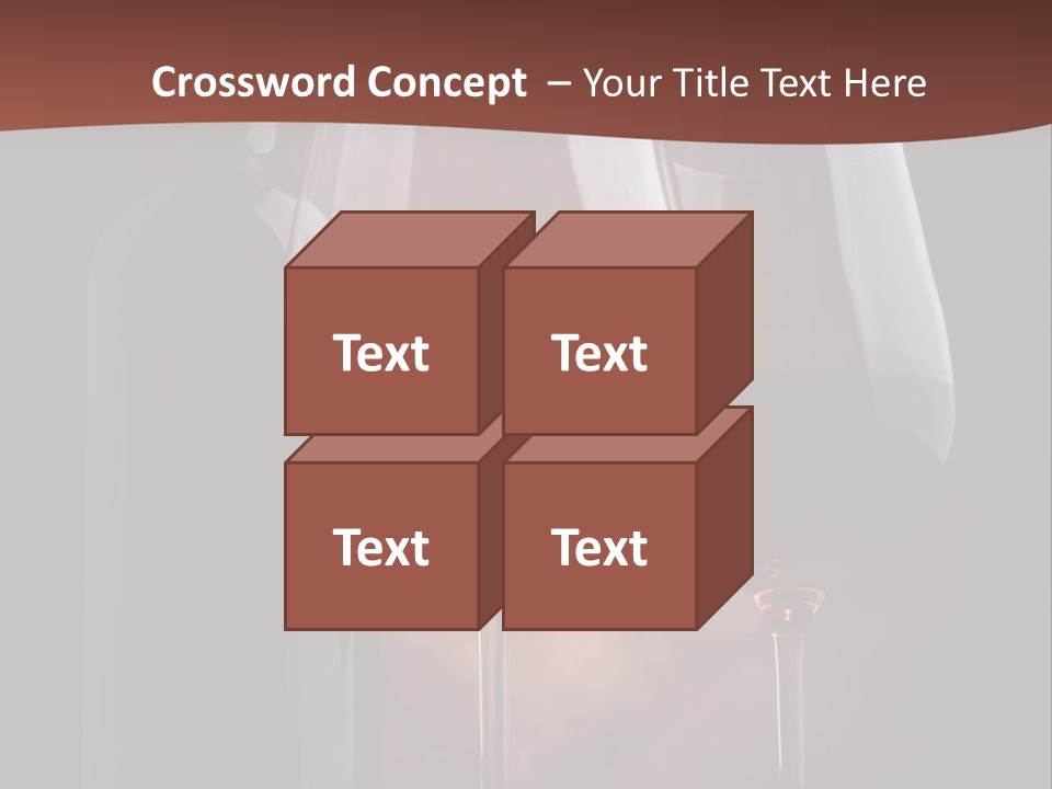 Wineglass Shiny Elegance PowerPoint Template