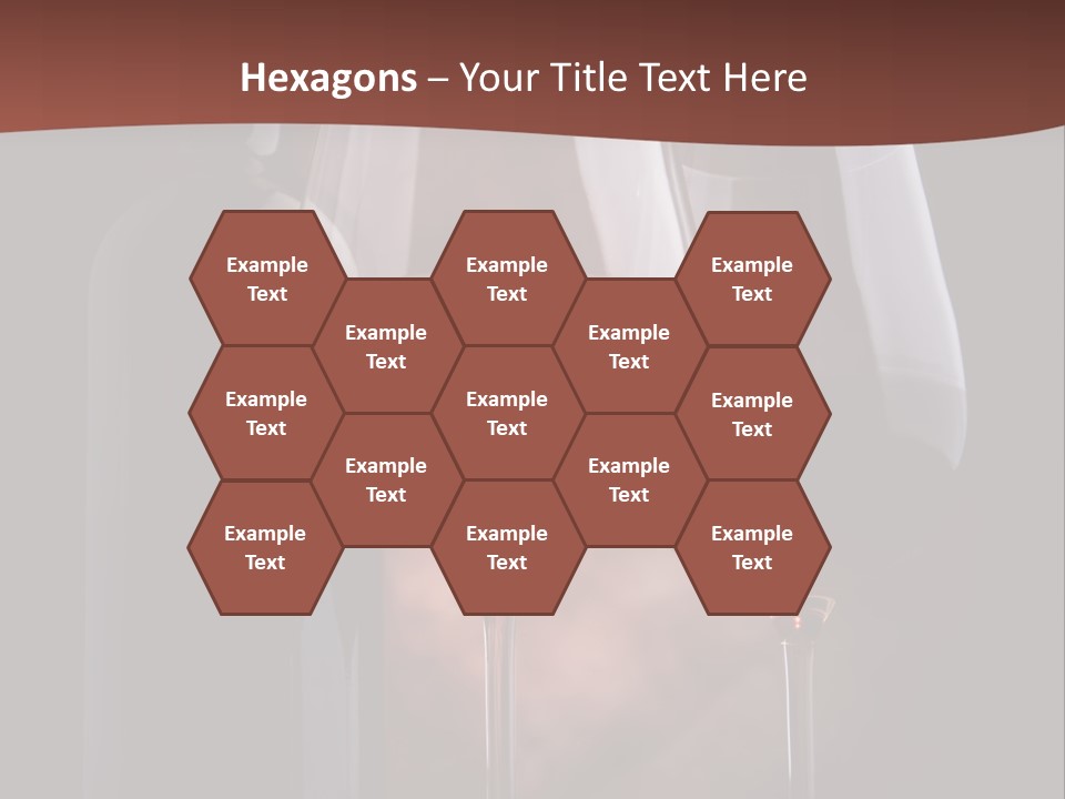 Wineglass Shiny Elegance PowerPoint Template