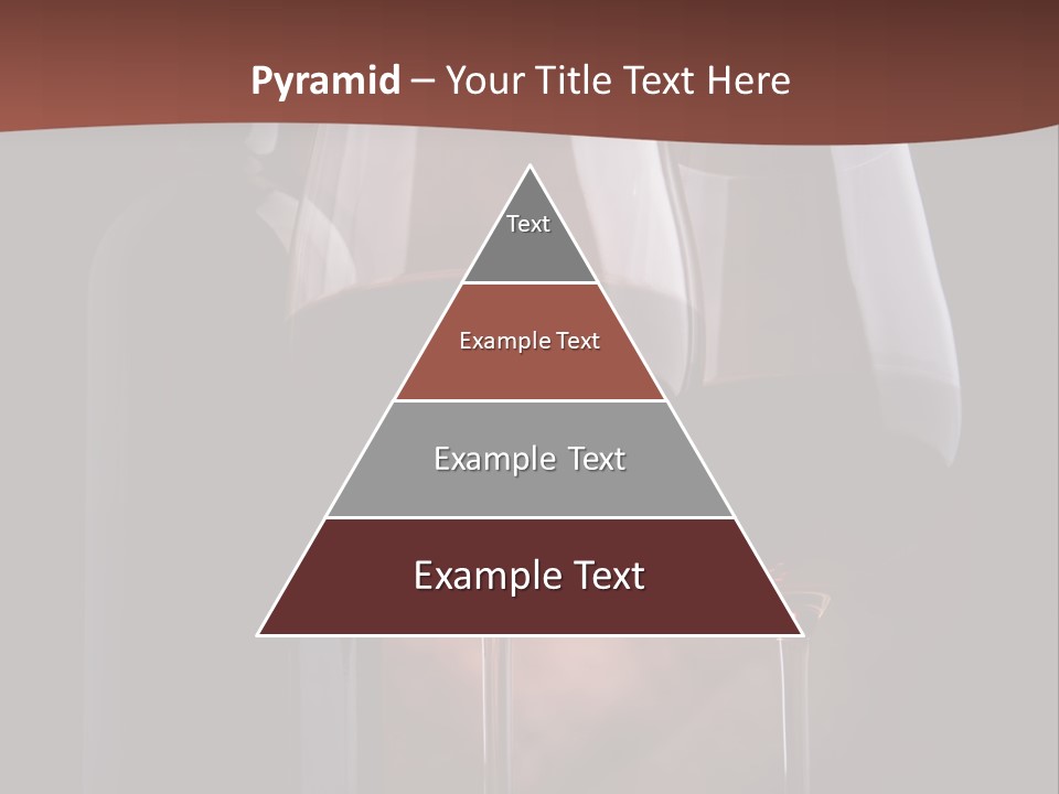 Wineglass Shiny Elegance PowerPoint Template