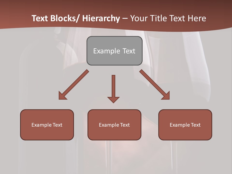 Wineglass Shiny Elegance PowerPoint Template