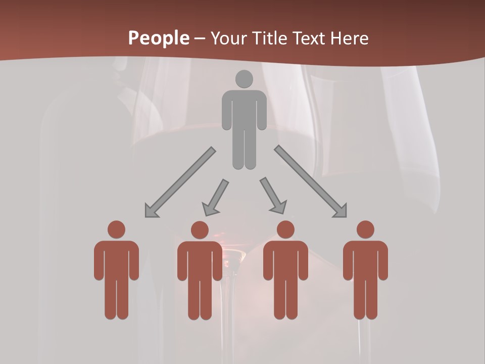 Wineglass Shiny Elegance PowerPoint Template