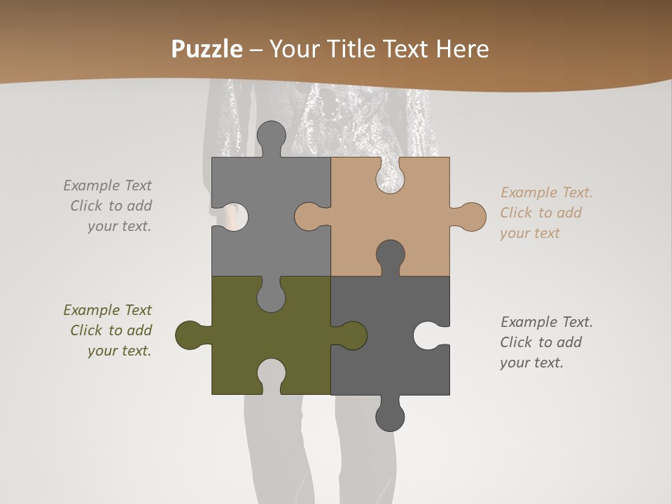 Beauty Flirt Hand PowerPoint Template