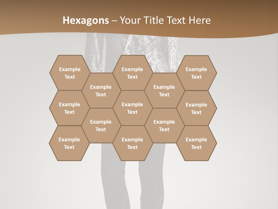 Beauty Flirt Hand PowerPoint Template