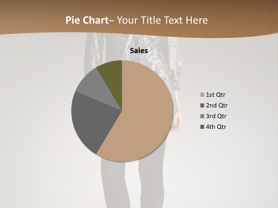 Beauty Flirt Hand PowerPoint Template