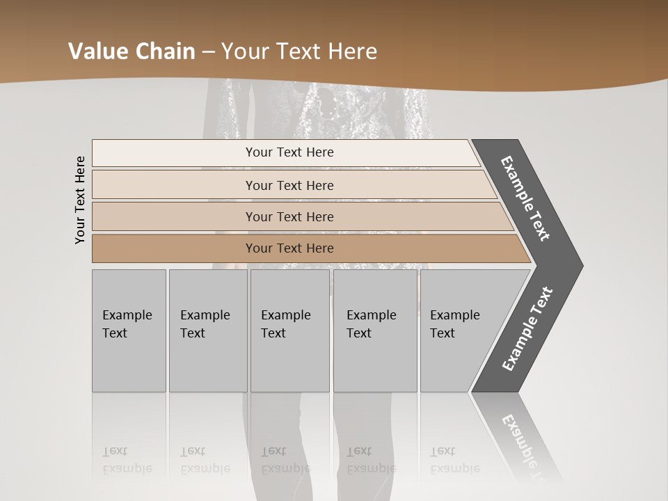 Beauty Flirt Hand PowerPoint Template