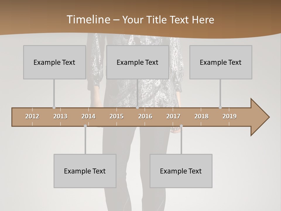 Beauty Flirt Hand PowerPoint Template