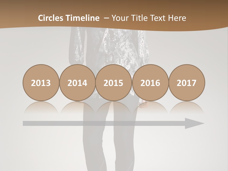 Beauty Flirt Hand PowerPoint Template