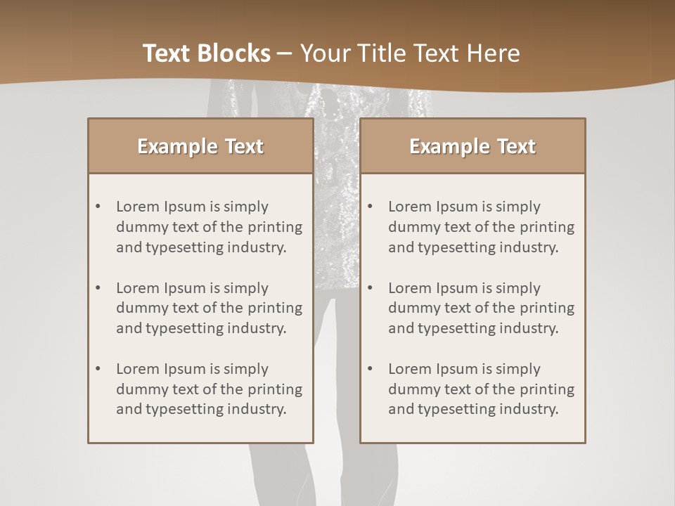 Beauty Flirt Hand PowerPoint Template