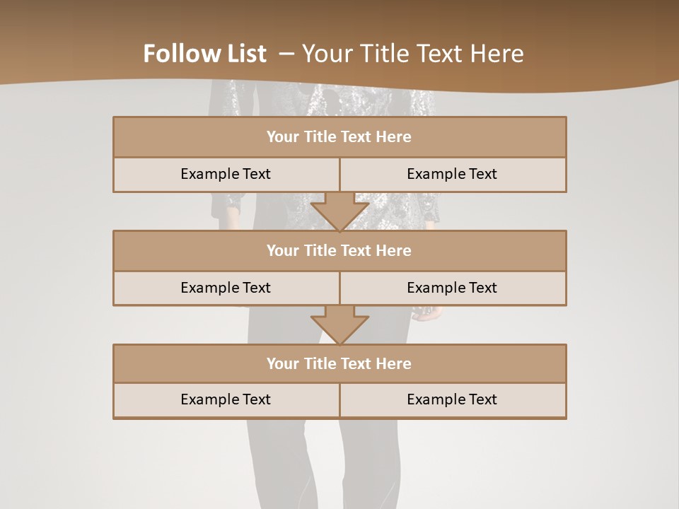 Beauty Flirt Hand PowerPoint Template