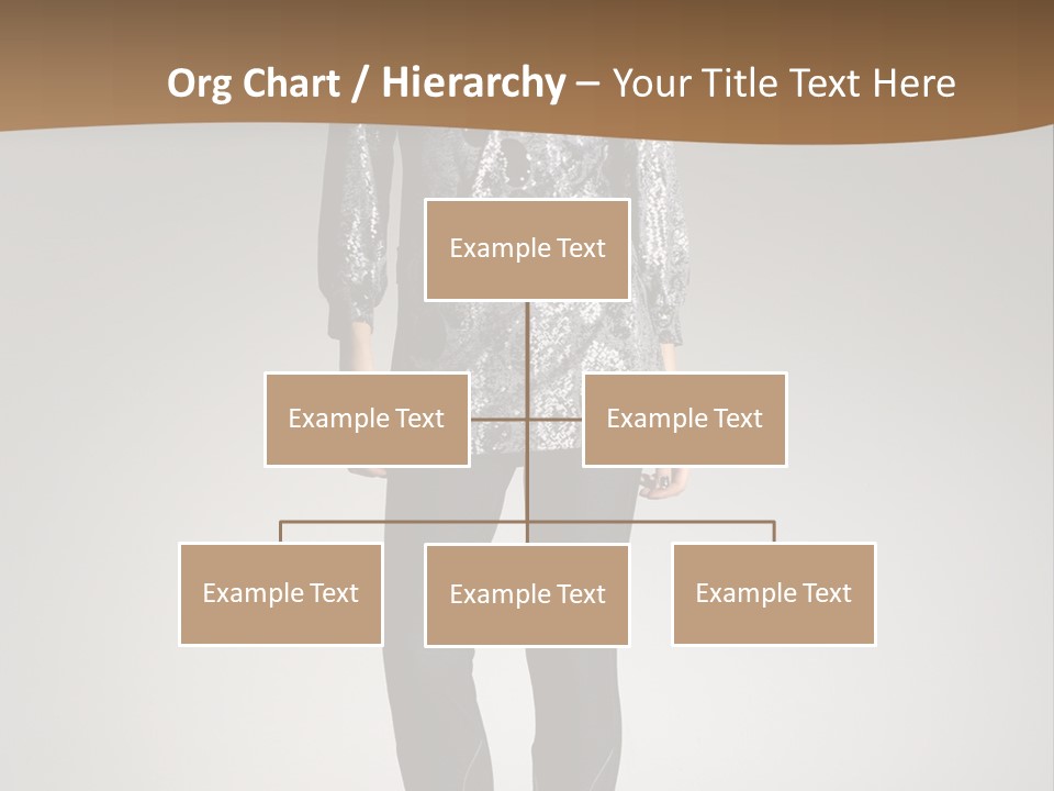 Beauty Flirt Hand PowerPoint Template