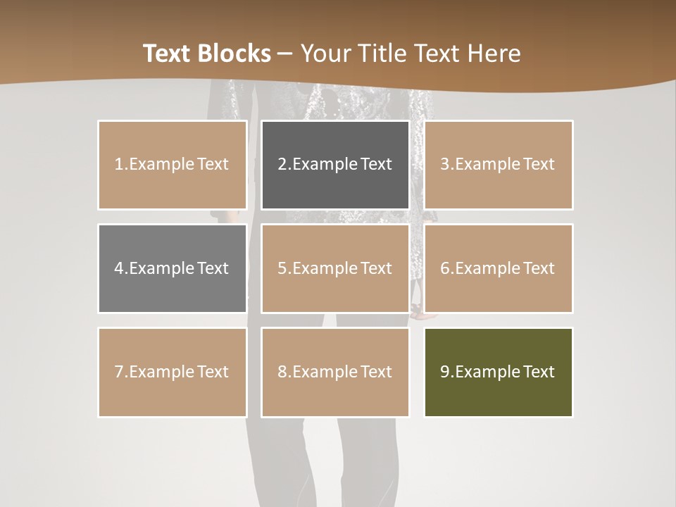 Beauty Flirt Hand PowerPoint Template