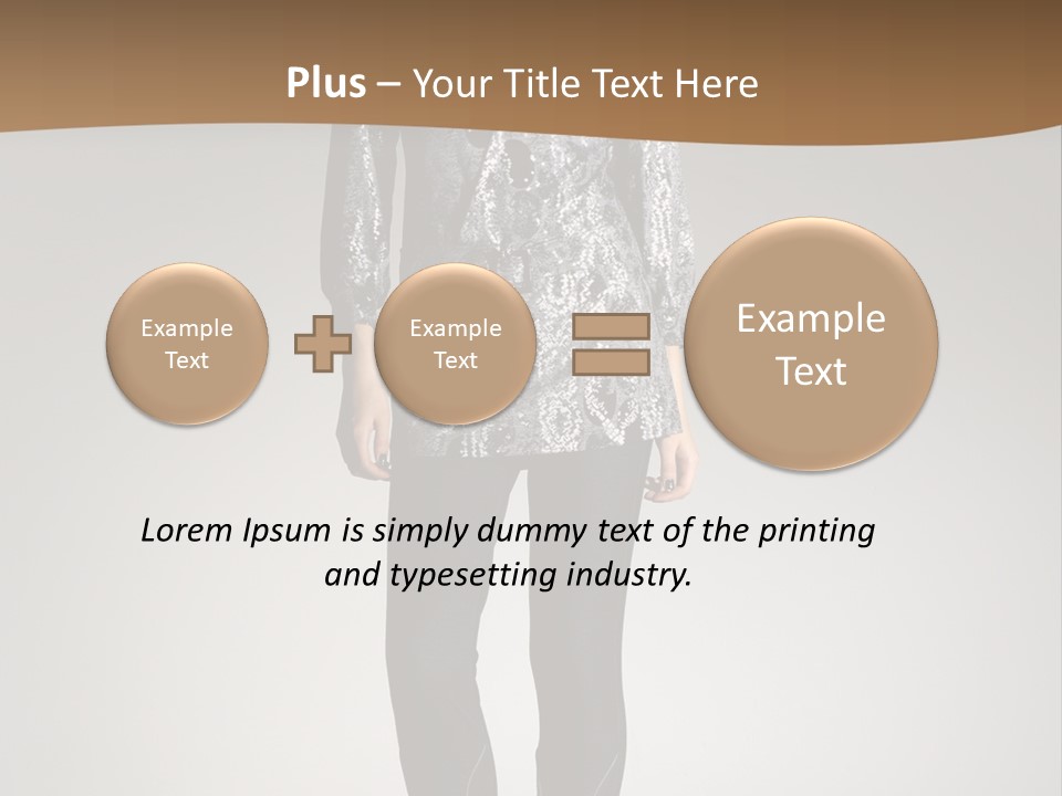 Beauty Flirt Hand PowerPoint Template