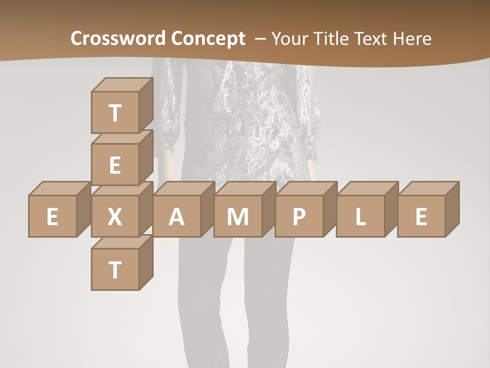 Beauty Flirt Hand PowerPoint Template