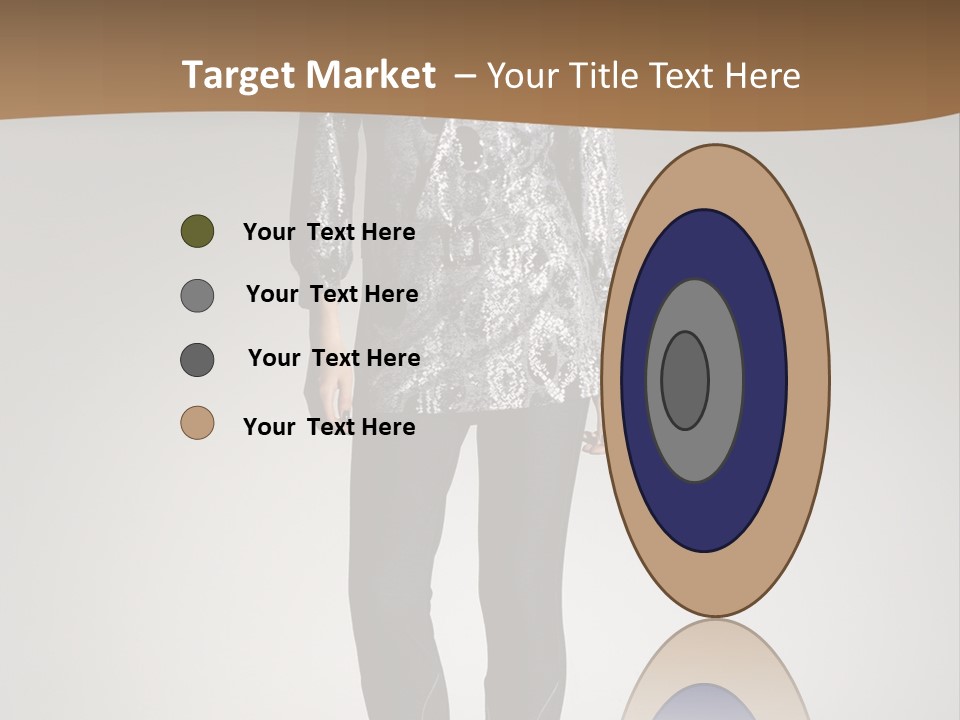 Beauty Flirt Hand PowerPoint Template