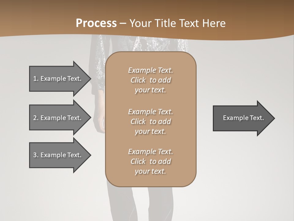 Beauty Flirt Hand PowerPoint Template