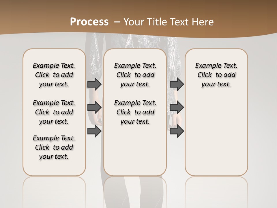 Beauty Flirt Hand PowerPoint Template