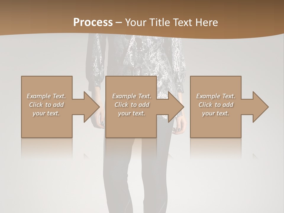 Beauty Flirt Hand PowerPoint Template