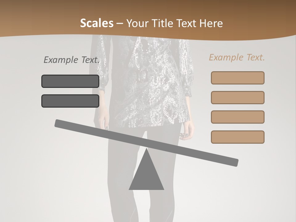 Beauty Flirt Hand PowerPoint Template