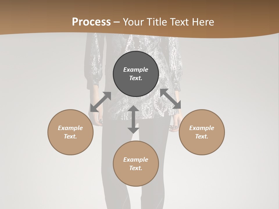 Beauty Flirt Hand PowerPoint Template