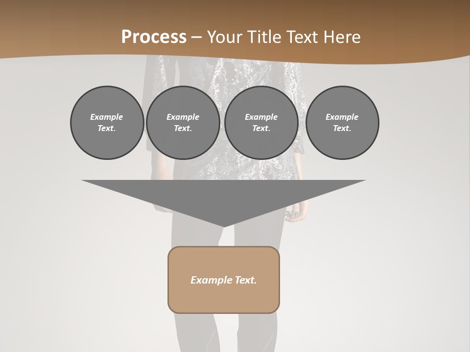 Beauty Flirt Hand PowerPoint Template