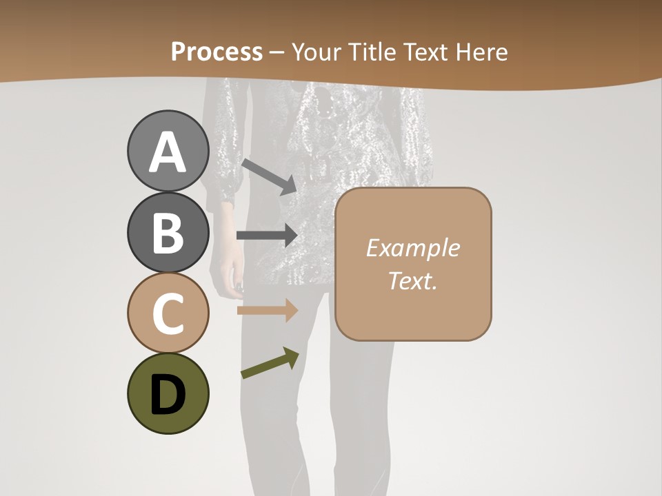 Beauty Flirt Hand PowerPoint Template