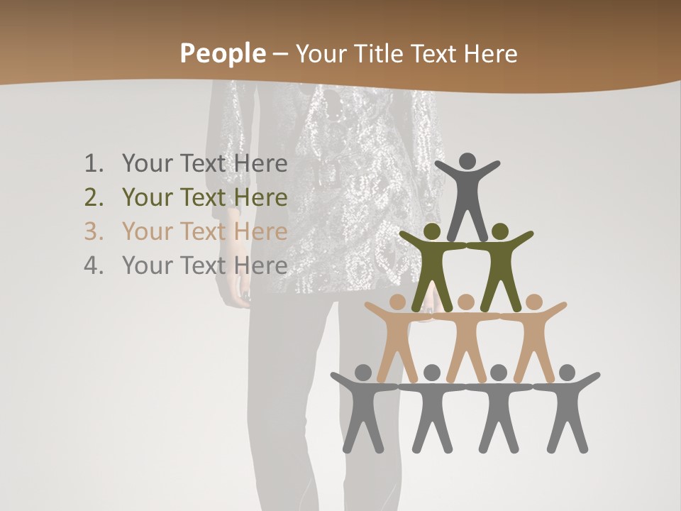 Beauty Flirt Hand PowerPoint Template