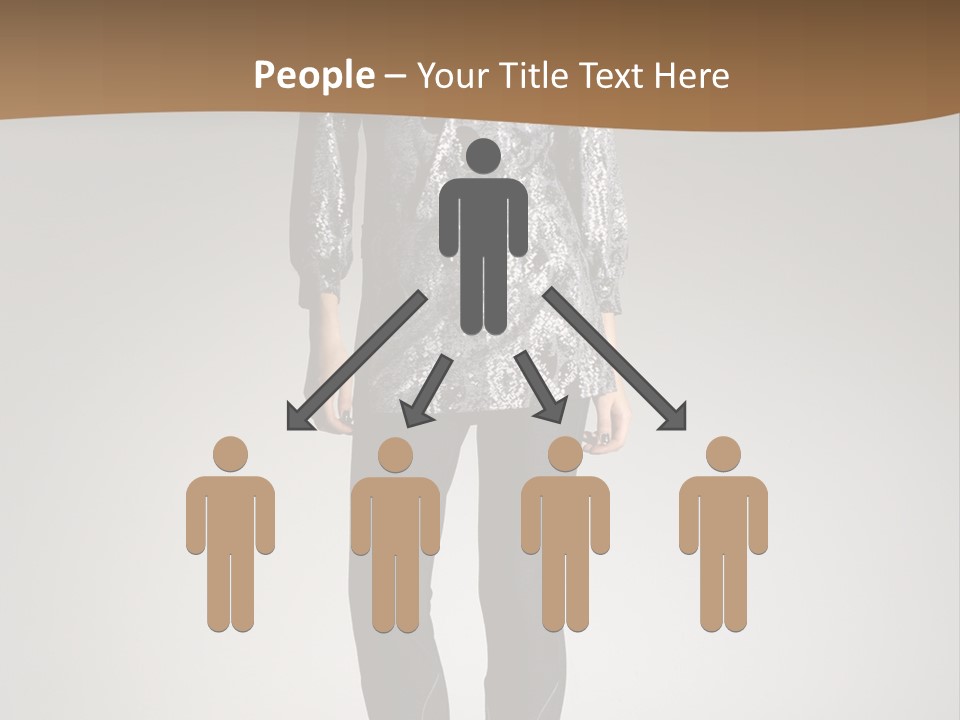 Beauty Flirt Hand PowerPoint Template