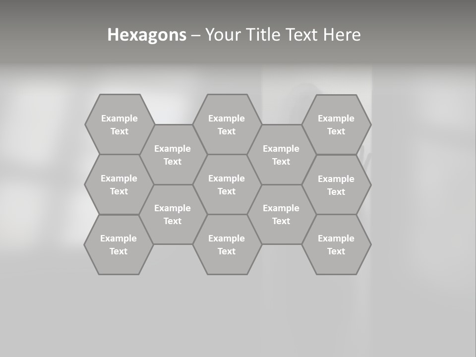 Silhouette She Darkness PowerPoint Template