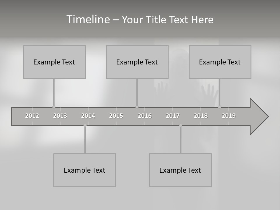 Silhouette She Darkness PowerPoint Template