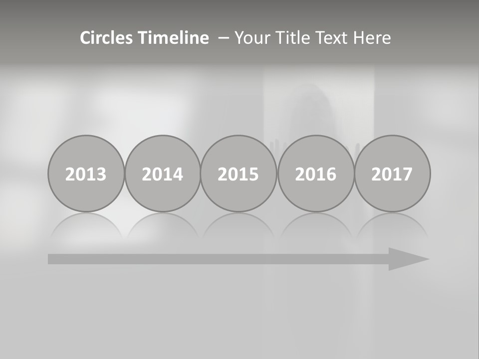 Silhouette She Darkness PowerPoint Template