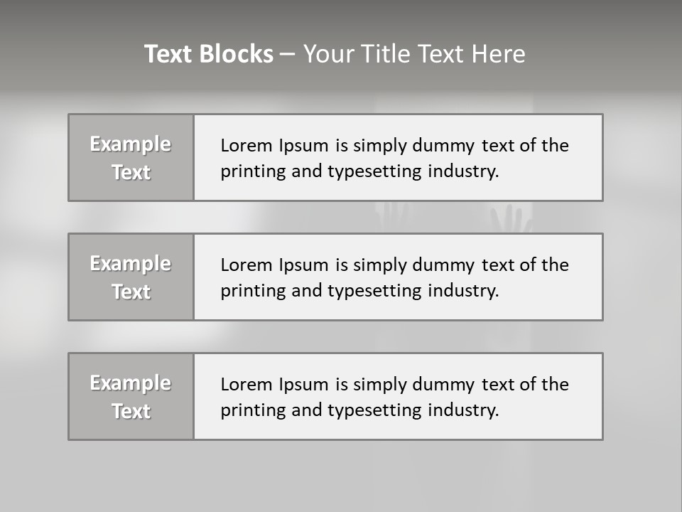 Silhouette She Darkness PowerPoint Template
