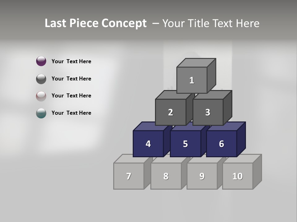 Silhouette She Darkness PowerPoint Template