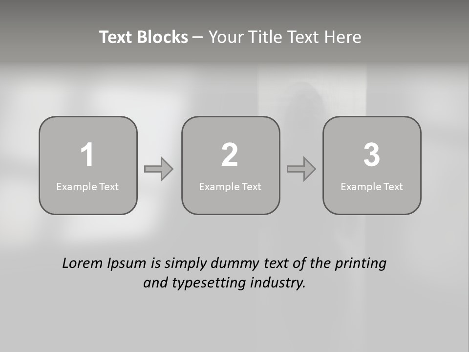Silhouette She Darkness PowerPoint Template