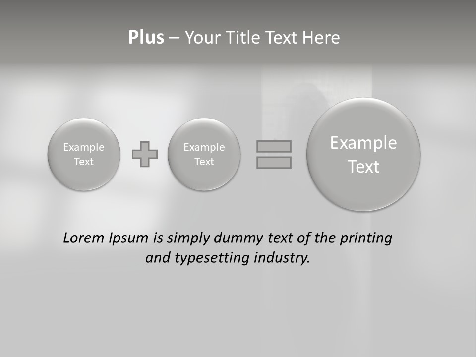 Silhouette She Darkness PowerPoint Template