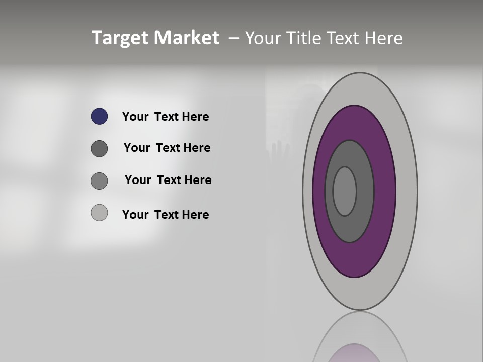 Silhouette She Darkness PowerPoint Template