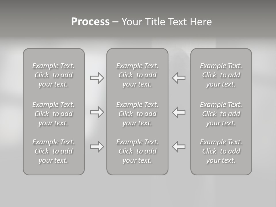Silhouette She Darkness PowerPoint Template