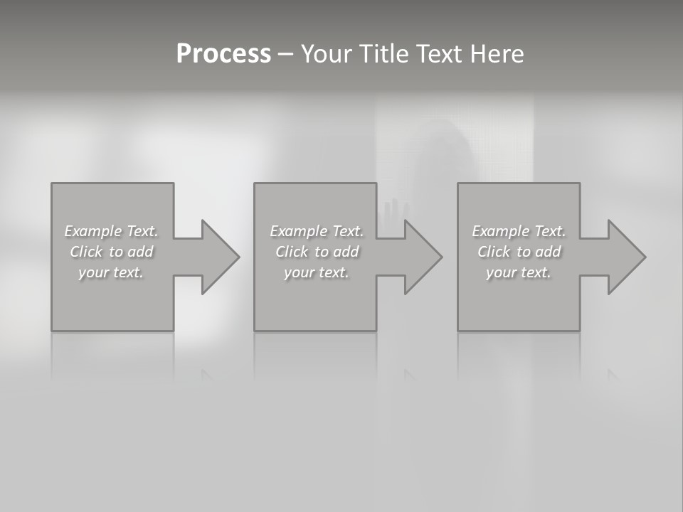 Silhouette She Darkness PowerPoint Template