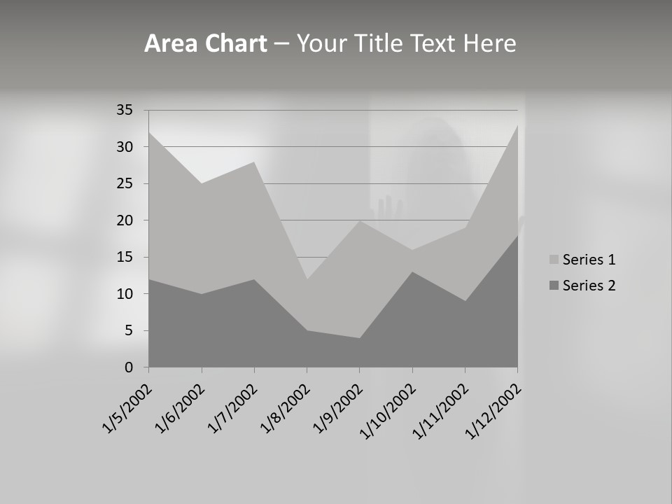 Silhouette She Darkness PowerPoint Template