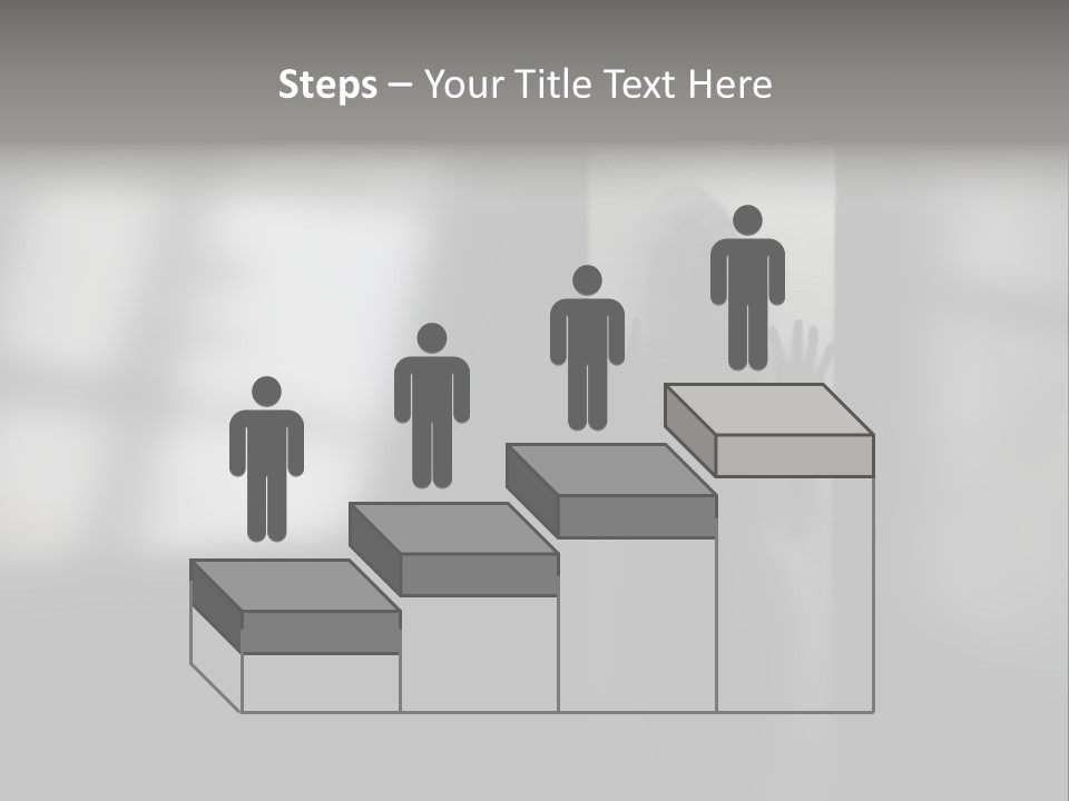 Silhouette She Darkness PowerPoint Template