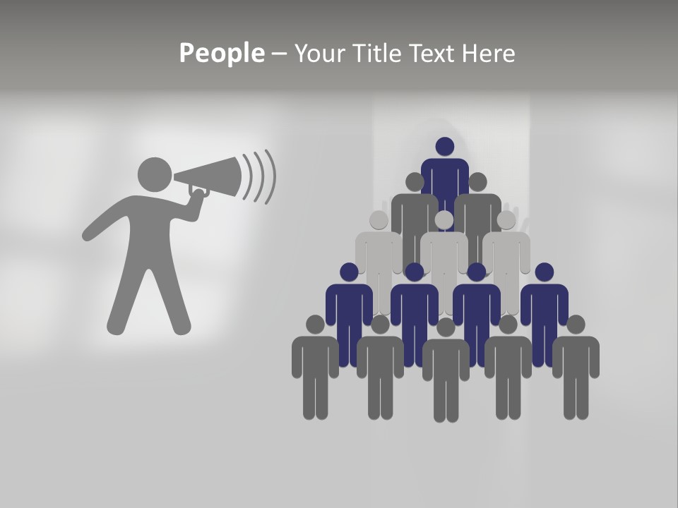 Silhouette She Darkness PowerPoint Template