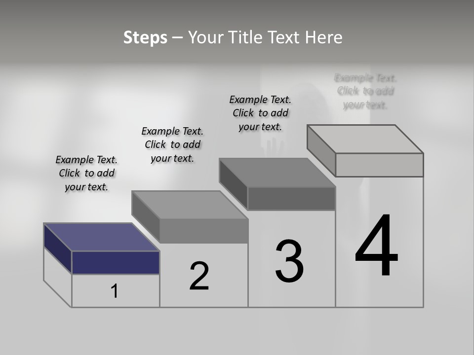 Silhouette She Darkness PowerPoint Template