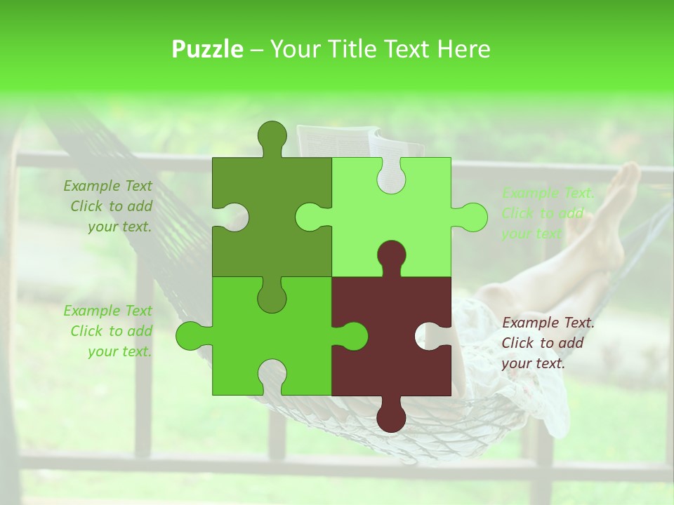 Outdoors Green Idyllic PowerPoint Template