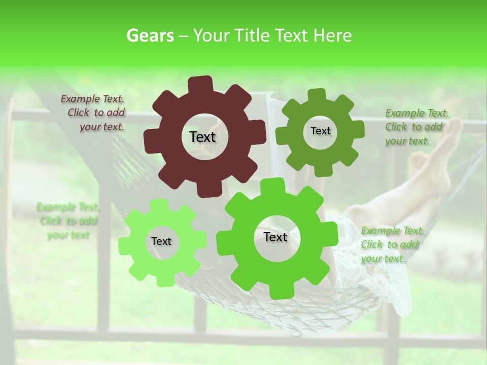 Outdoors Green Idyllic PowerPoint Template