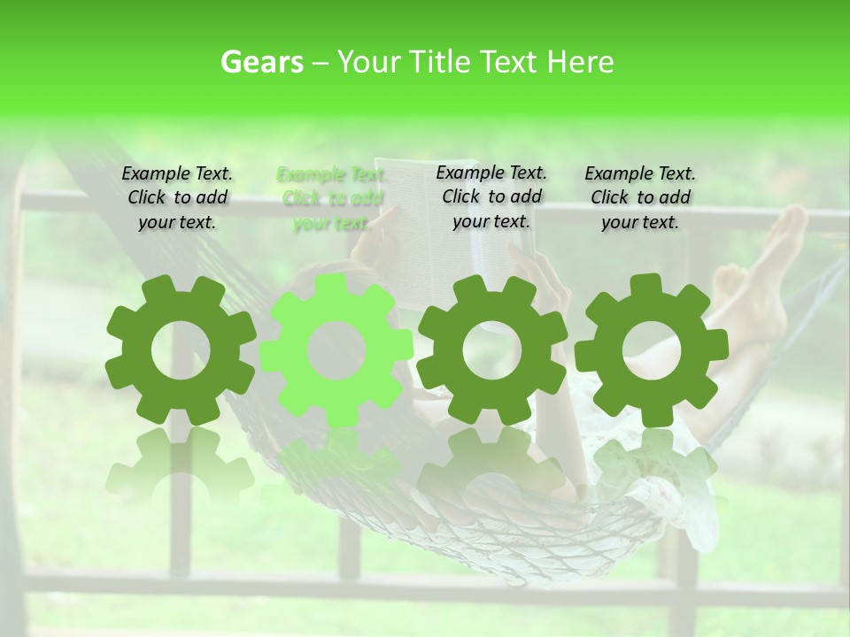 Outdoors Green Idyllic PowerPoint Template
