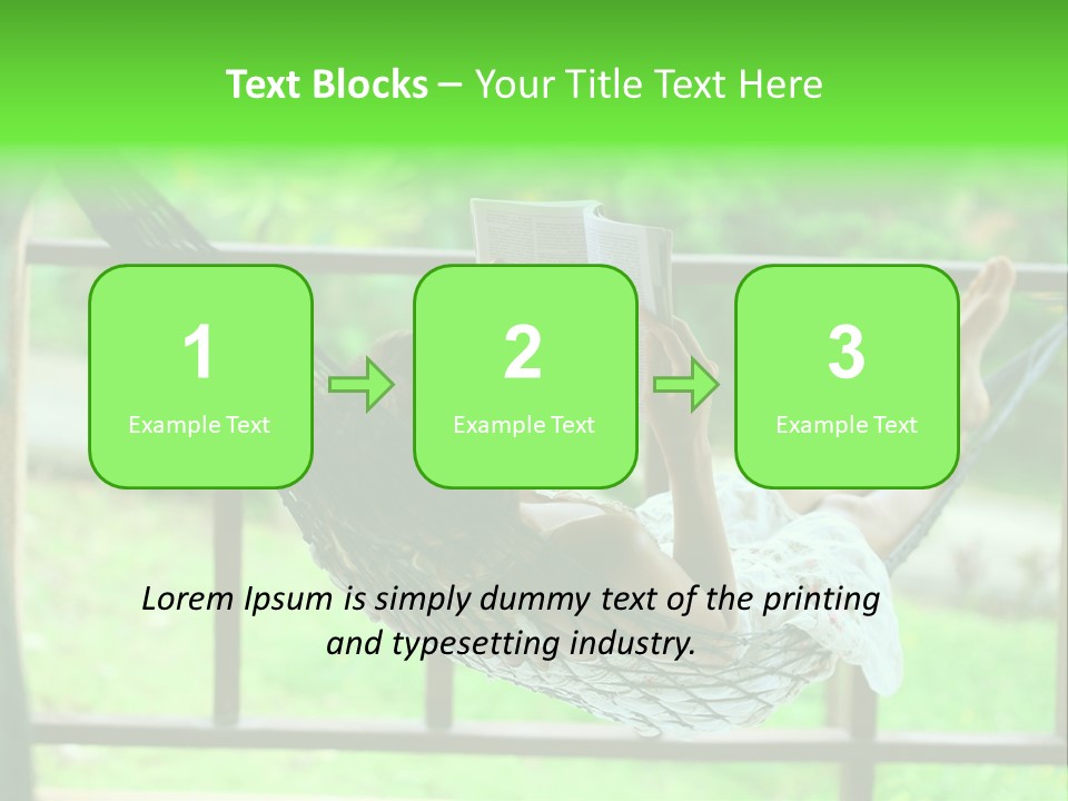 Outdoors Green Idyllic PowerPoint Template
