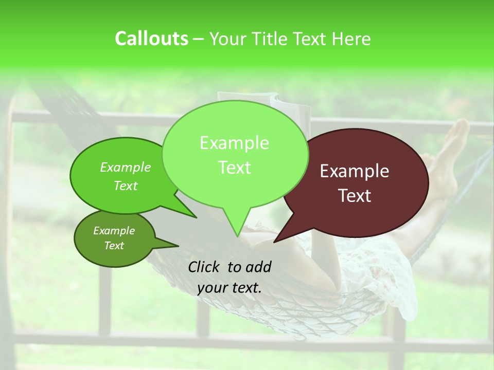 Outdoors Green Idyllic PowerPoint Template