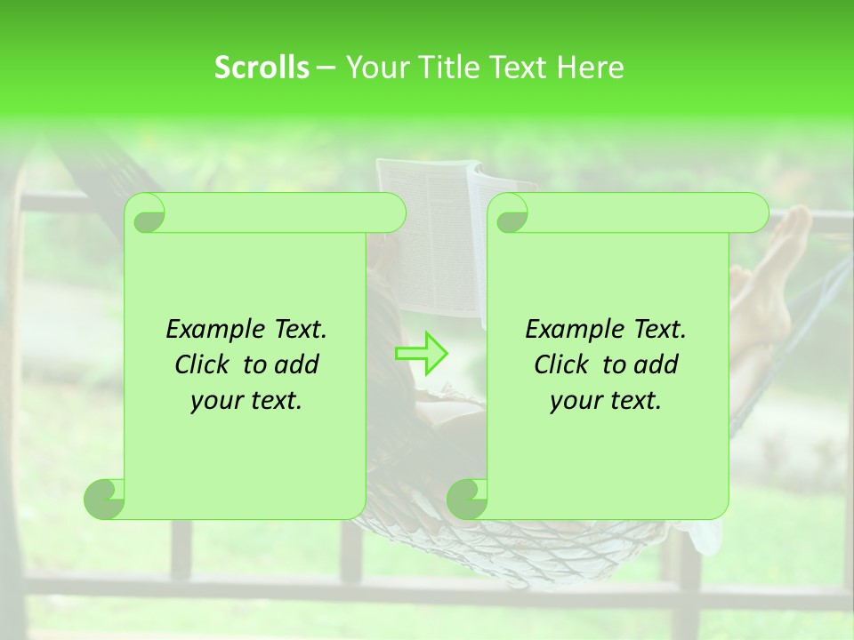 Outdoors Green Idyllic PowerPoint Template