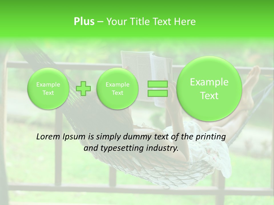 Outdoors Green Idyllic PowerPoint Template