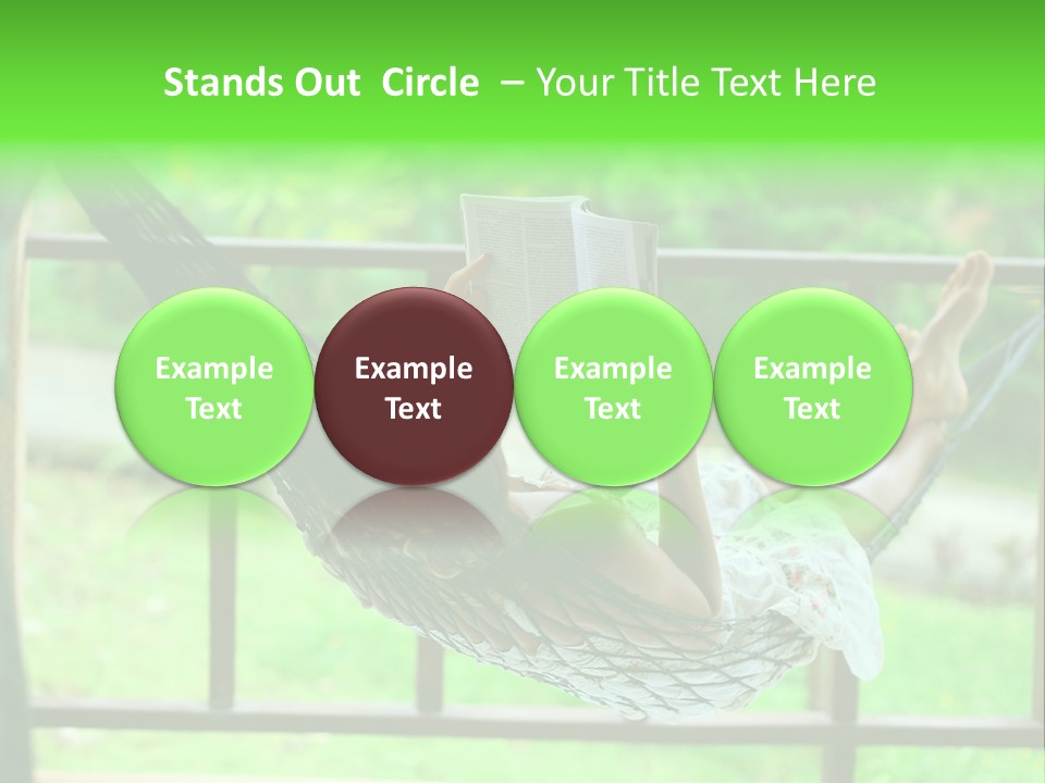 Outdoors Green Idyllic PowerPoint Template