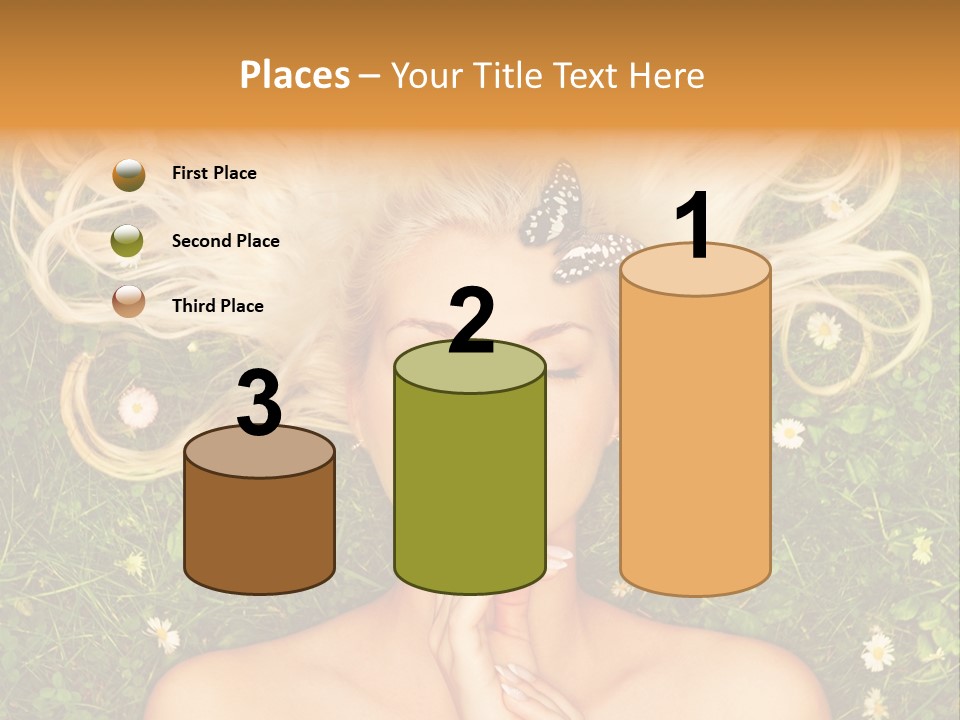 Girl Leisure Young PowerPoint Template